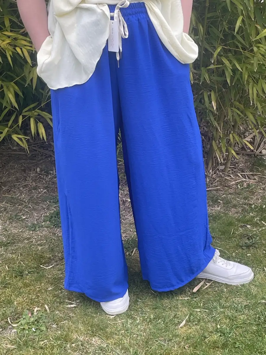 PANTALON 44/50BLEU ROI P02