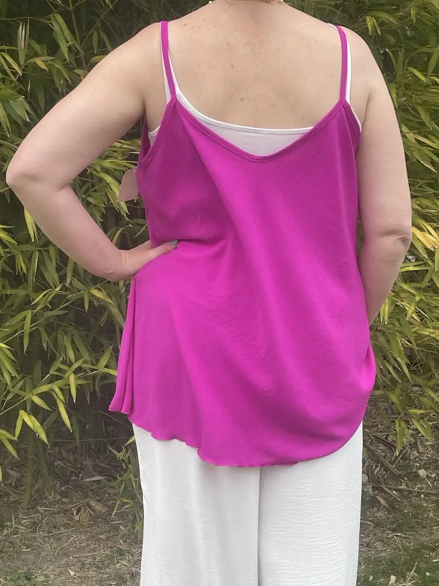 DEBARDEUR 44/50 FUSHIA HG06