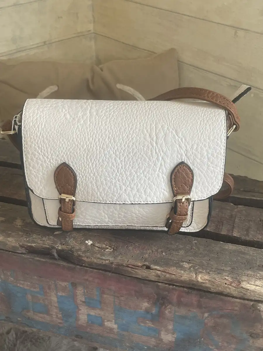 SAC EN CUIR BEIGE