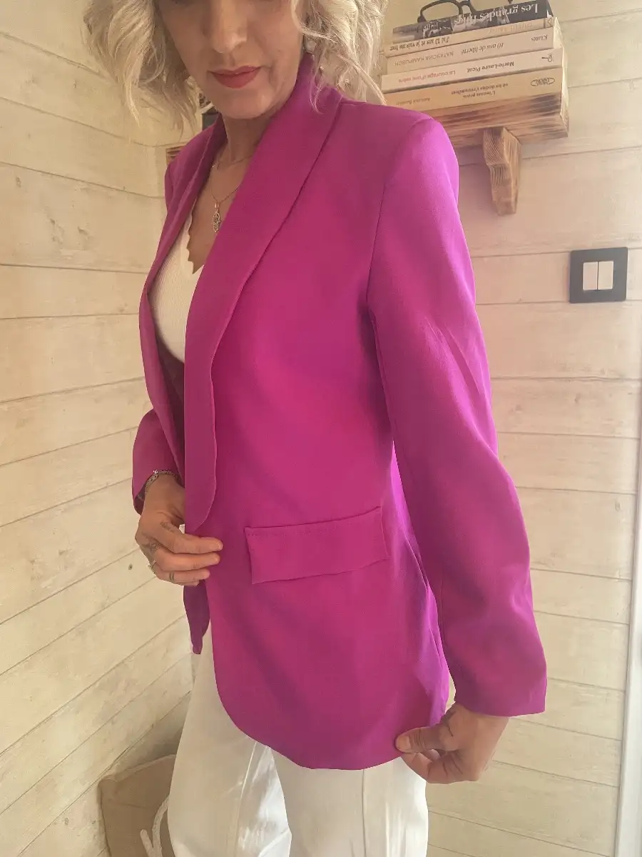 BLAZER FUSHIA