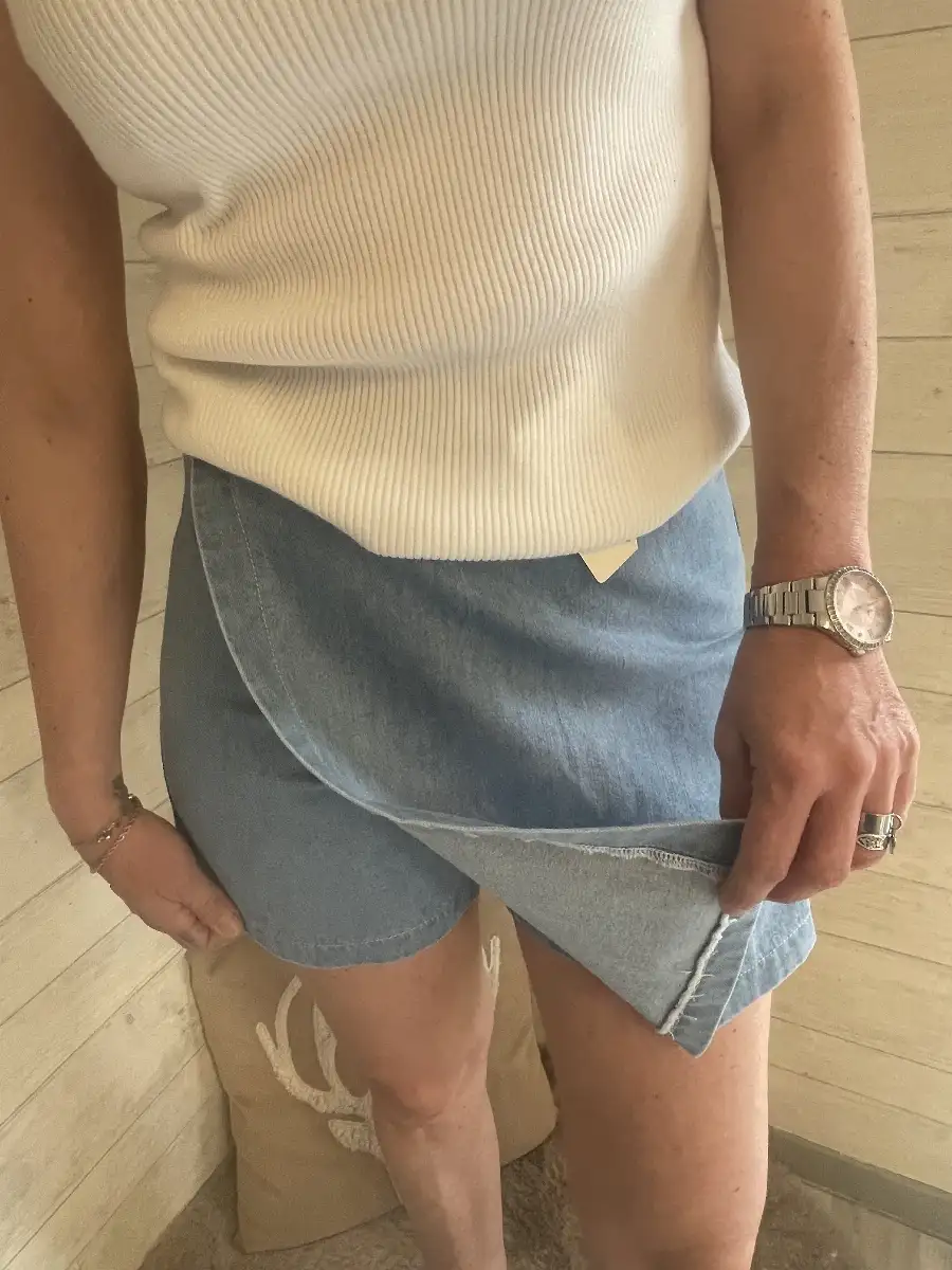 Jupe Short en Jean