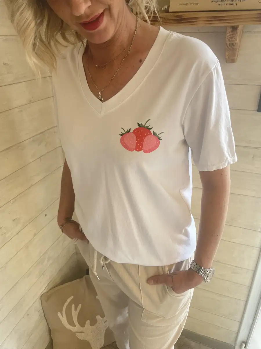 Tee Shirt Fraise