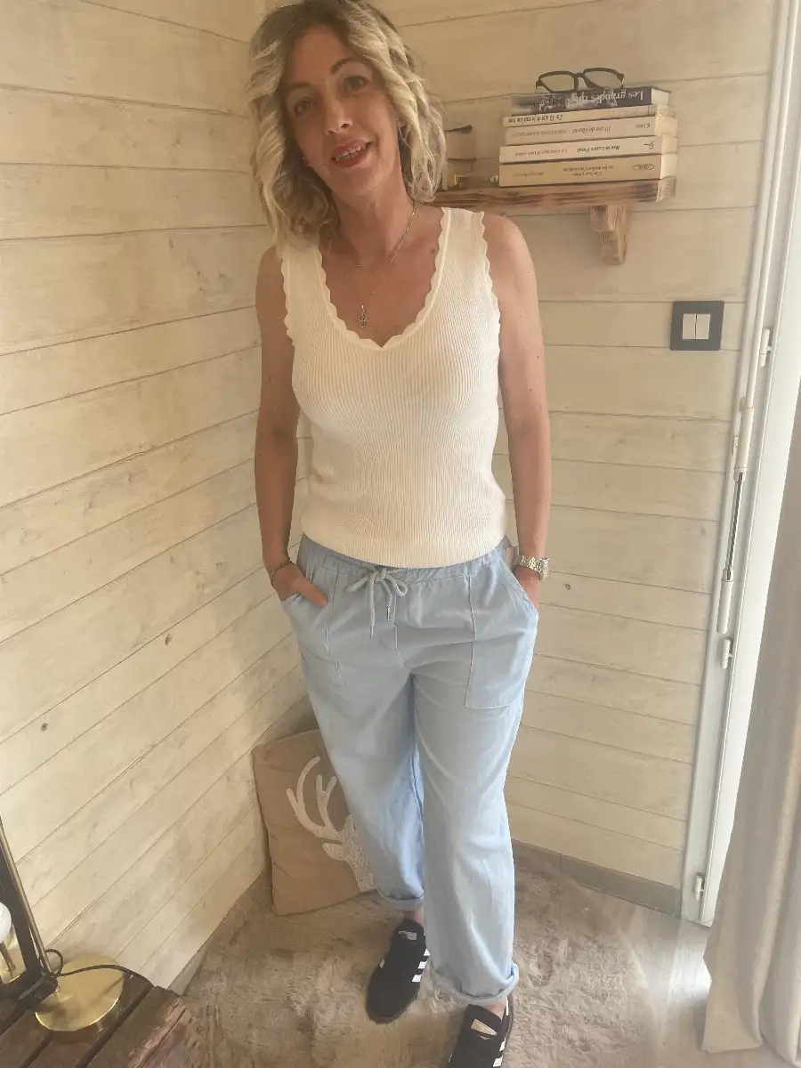 Débardeur Maëlle blanc
