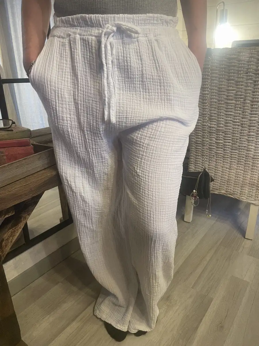 PANTALON BLANC P12