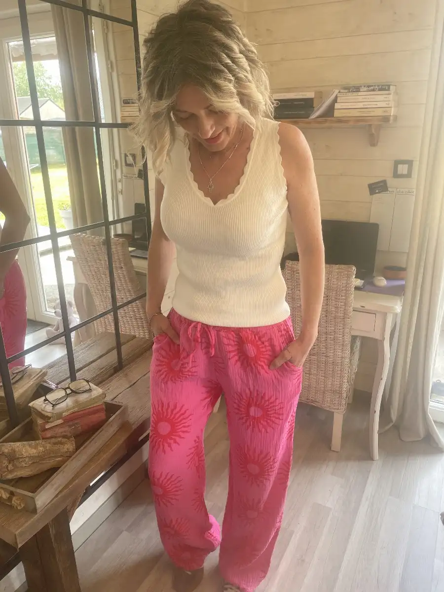 PANTALON 34/40 SOLEIL P11