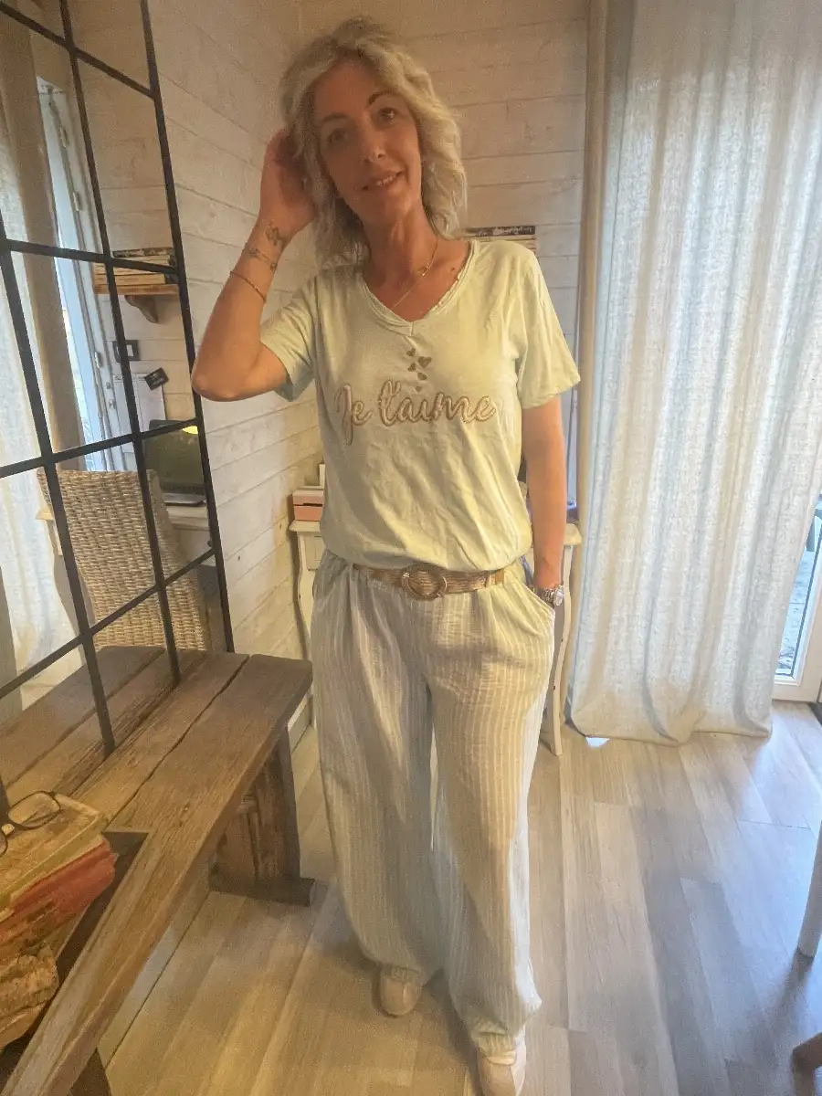 TEE SHIRT  JE T’AIME H25