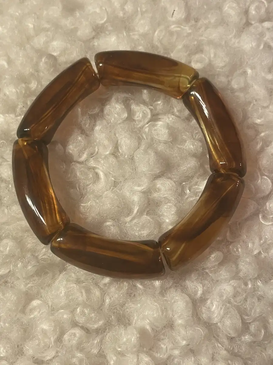 braclet marron glacé
