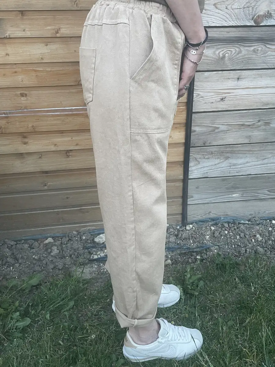 PANTALON CAMEL 34/42