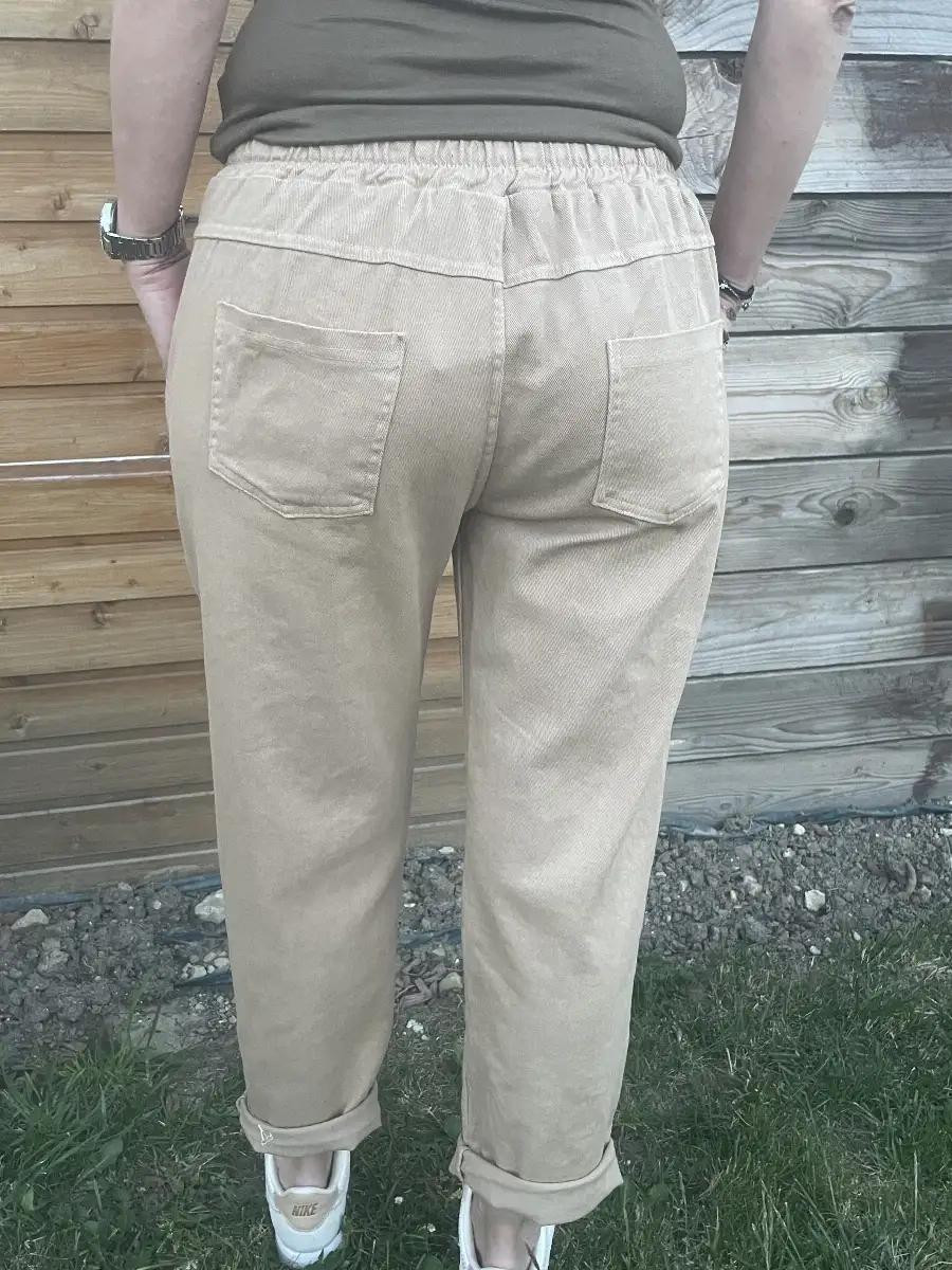 PANTALON CAMEL 34/42