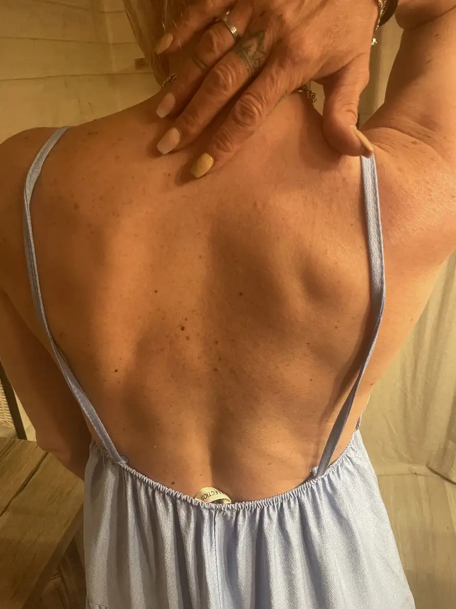 ROBE  TALYA  36/44bleu CIEL