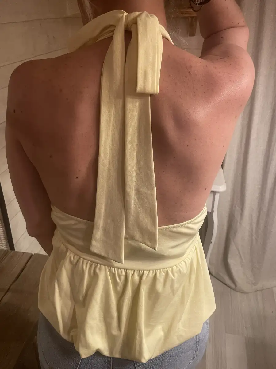 HAUT ELSA34/42 JAUNE