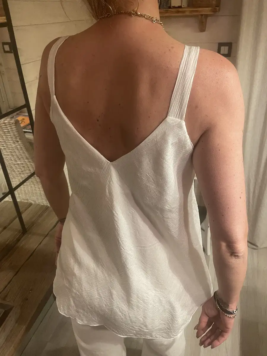 HAUT EVA 34/42  BLANC