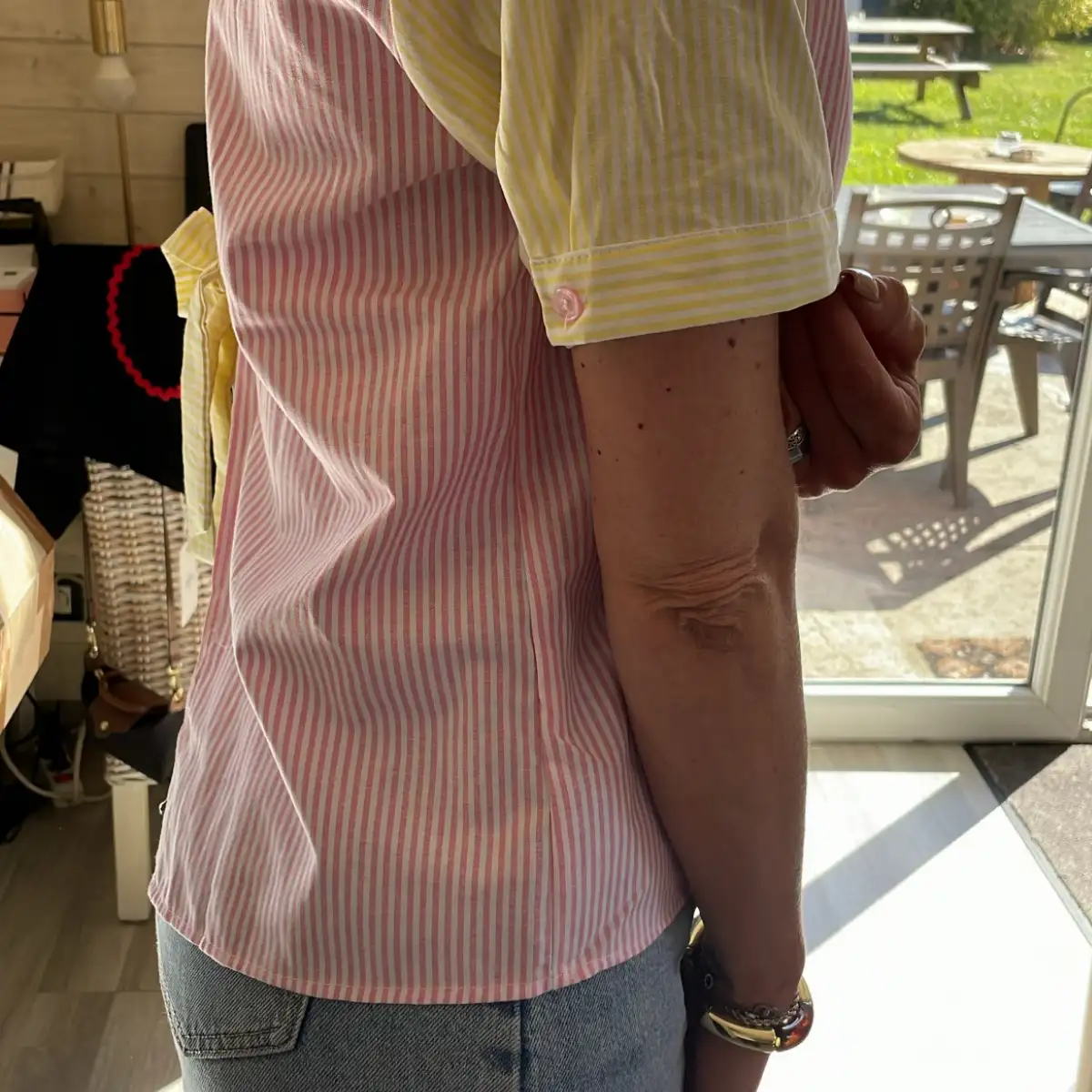 Chemise tricolore