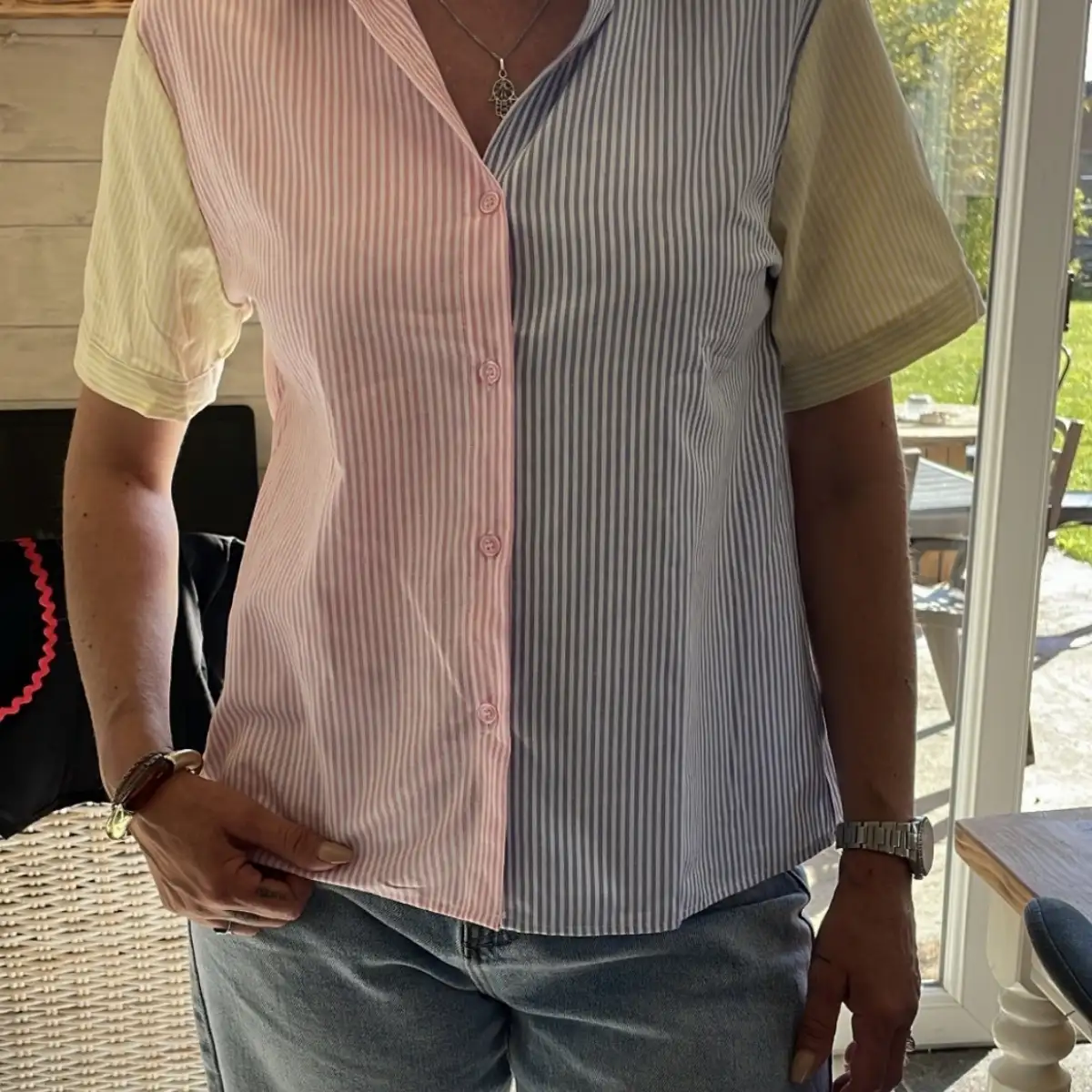 Chemise tricolore