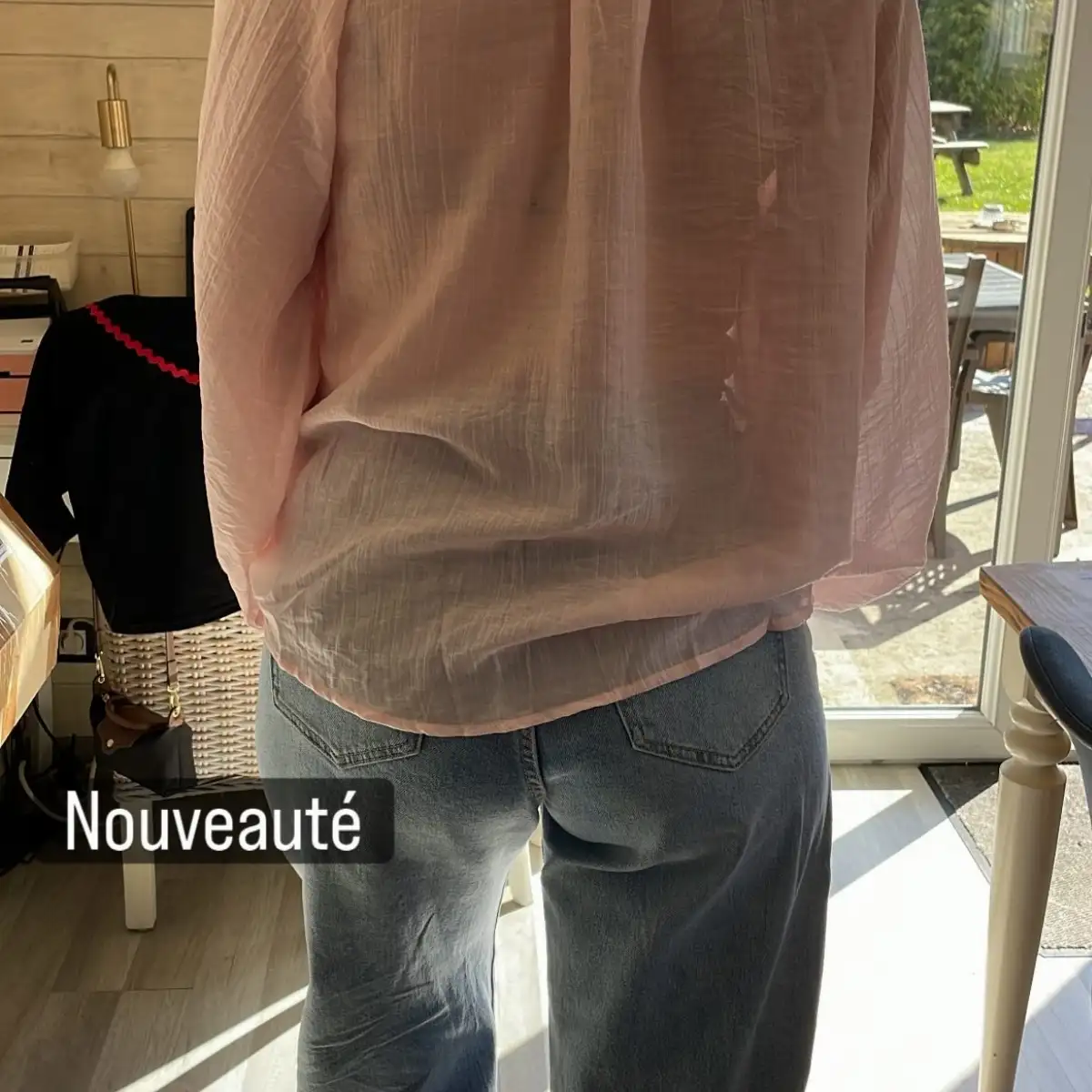 Blouse rose