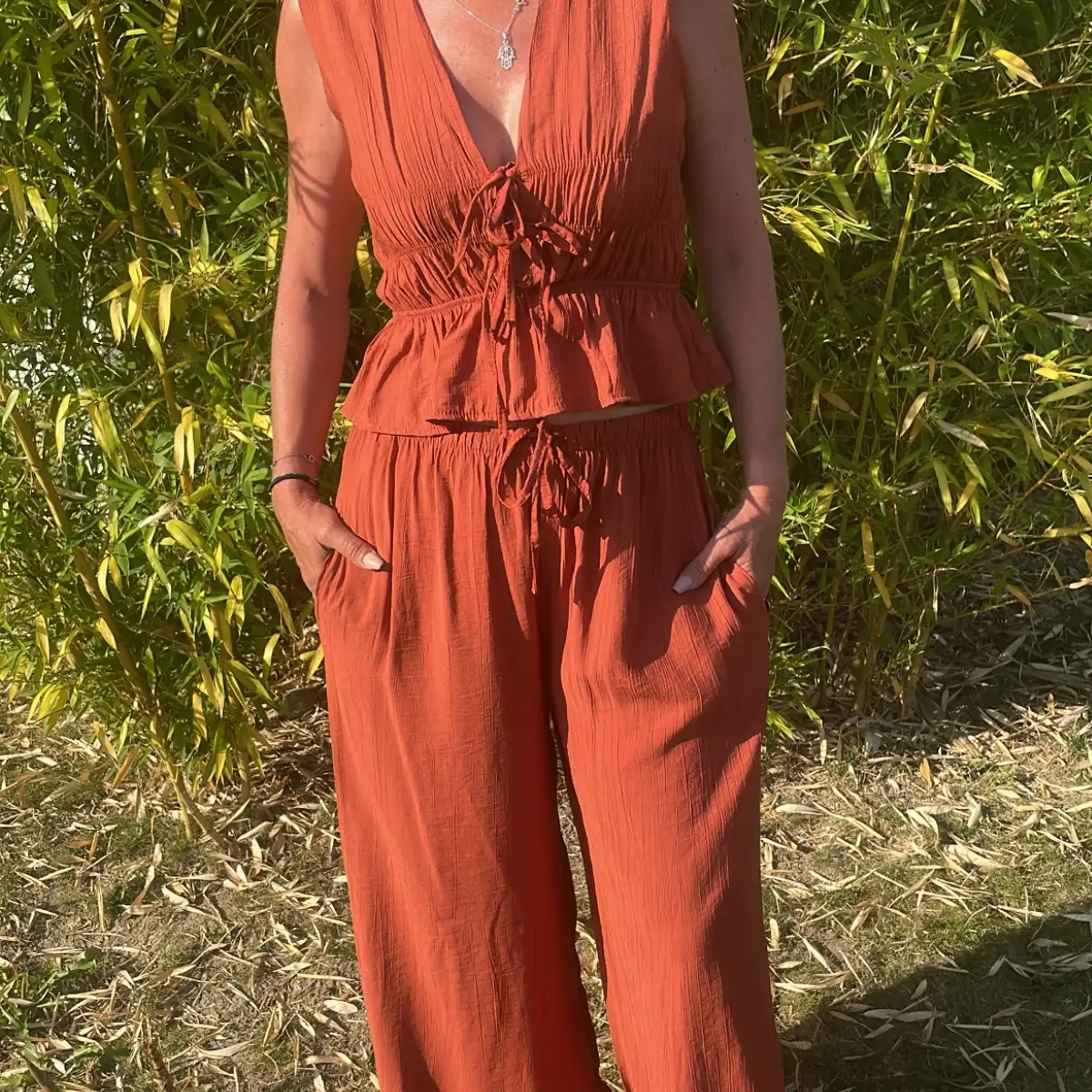 ENSEMBLE TERRACOTA 36/42