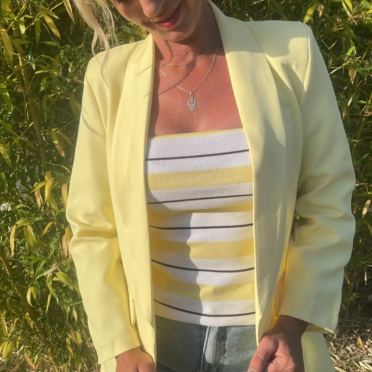 BLAZER JAUNE