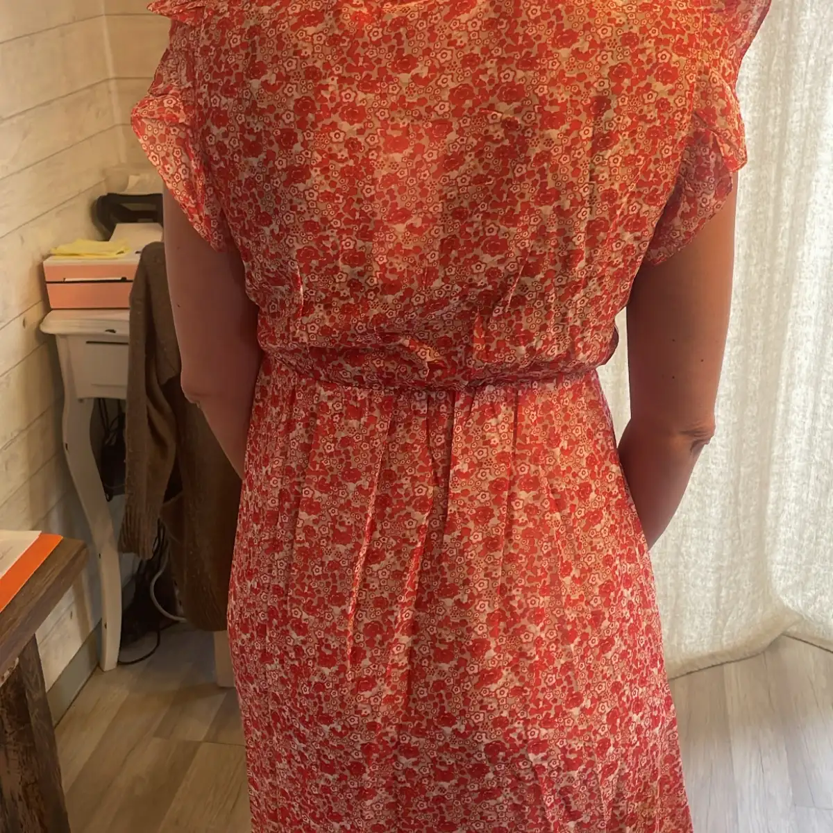 Robe fleur S,M,L