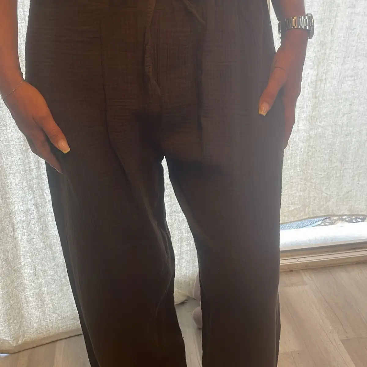 Pantalon marron 34/44