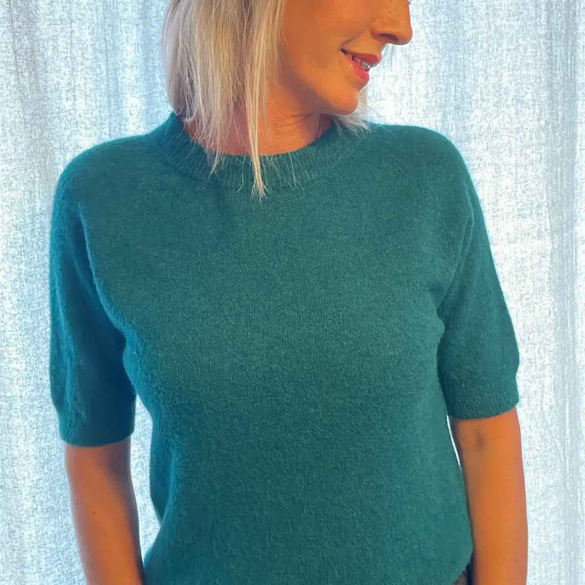 Pull bleu azur TU