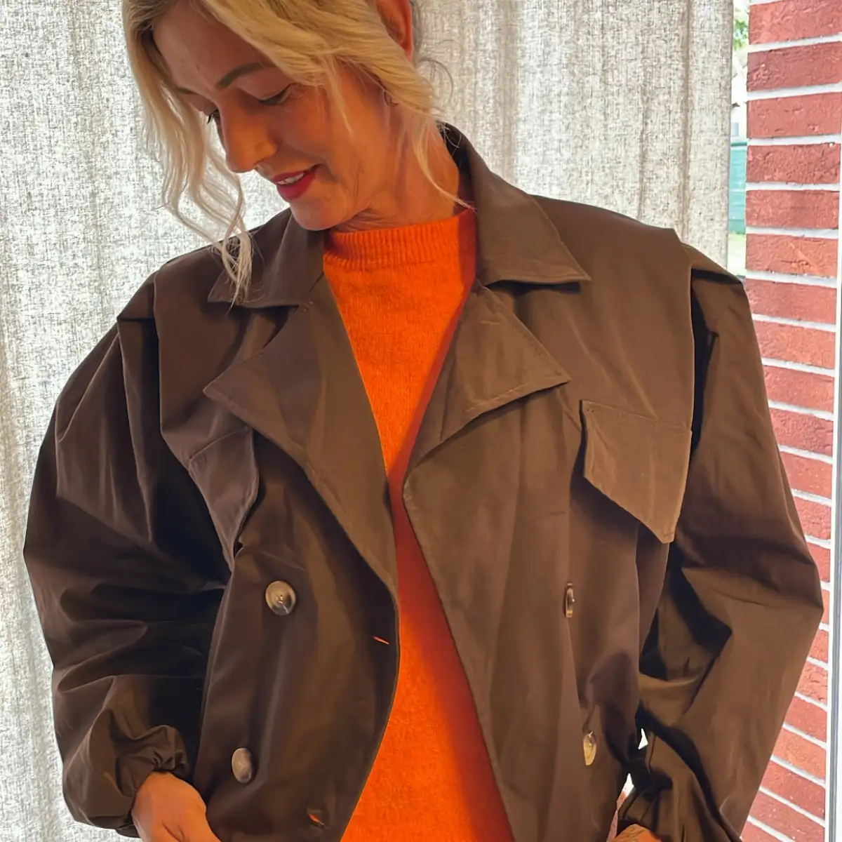 Veste chocolat