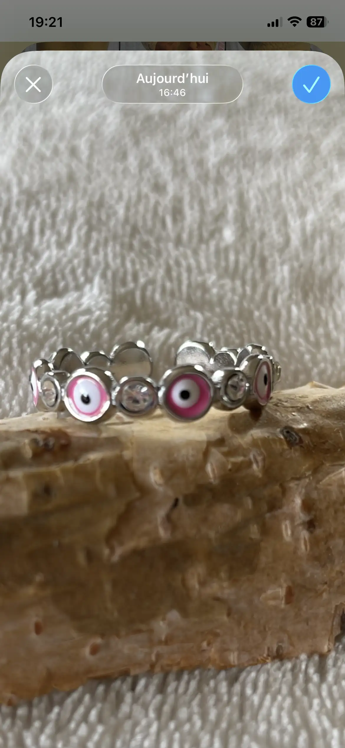 Bague en acier inoxydable