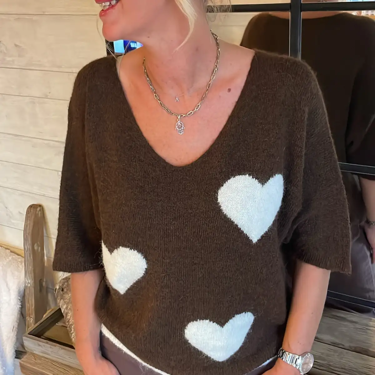 Pull Cœur TU 34/44
