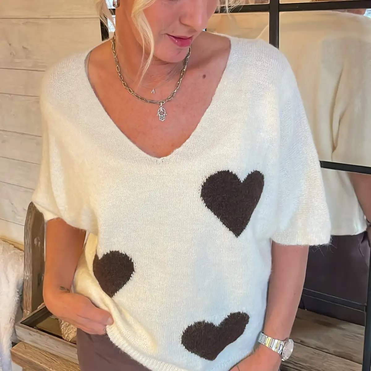 Pull Cœur TU 34/44
