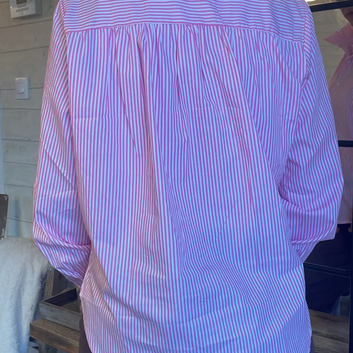 Chemise rose